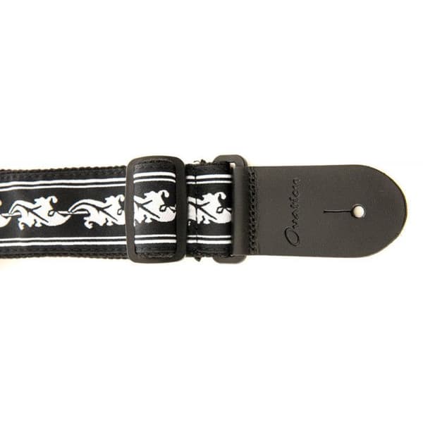 Ovation - Gitarrrem Leaf - Svart och vit