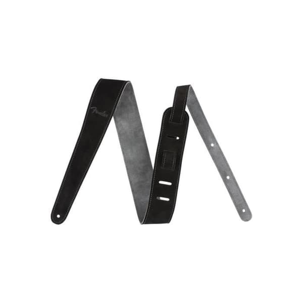 Fender 2'' Suede Rem Black/Gray Vändbar Gitarrrem