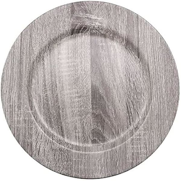 Bajo Plato - VERSA - Acabado Madera - 30 cm - Handgjord - Elegant design