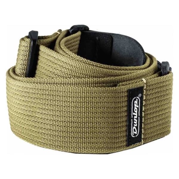 Dunlop D27-01OL - Gitarrrem i bomull Olive Green