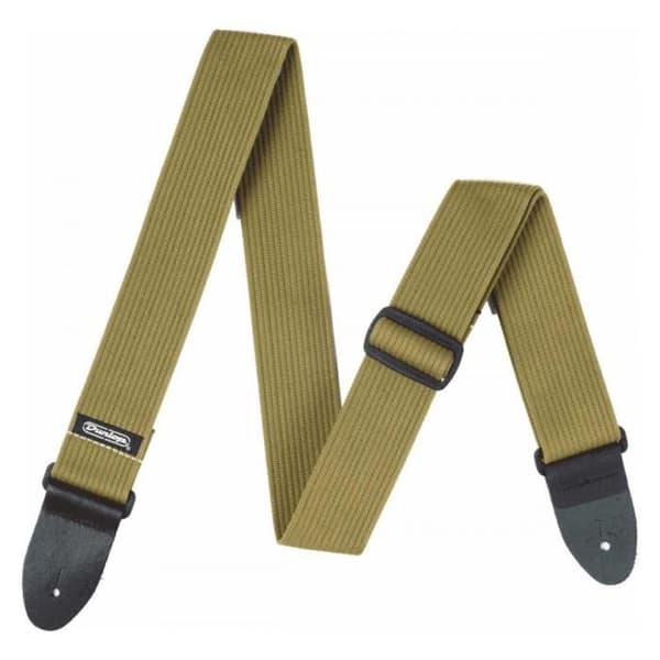 Dunlop D27-01OL - Gitarrrem i bomull Olive Green