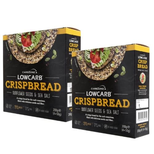 Low Carb® Crispbread - Sunflower & Sea salt