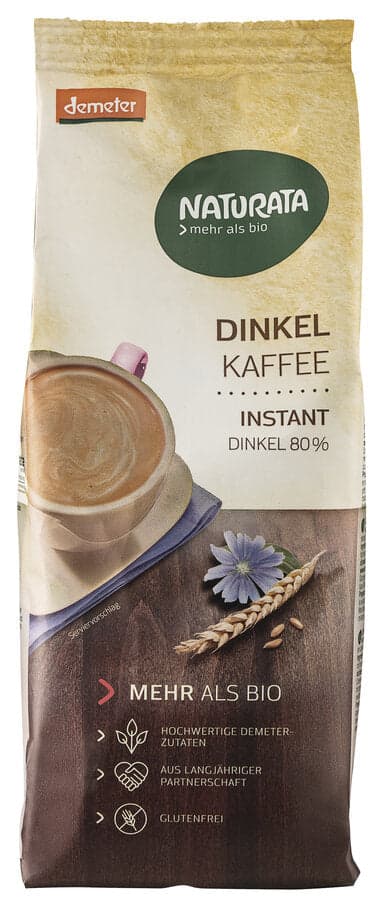 Naturata speltkaffe, instant, genopfyldningspose, 175g