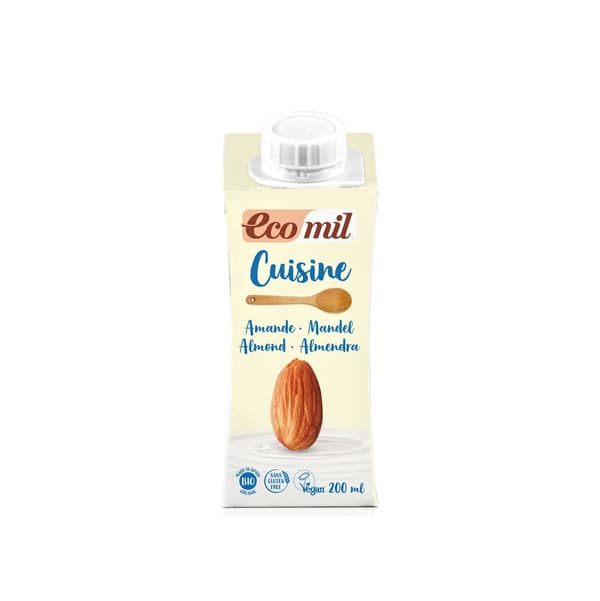 24 x Ecomil Mandel Cuisine, 200ml