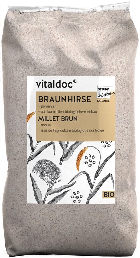 Health &amp; Life Vitaldoc® økologisk brun hjortejord, 1 kg