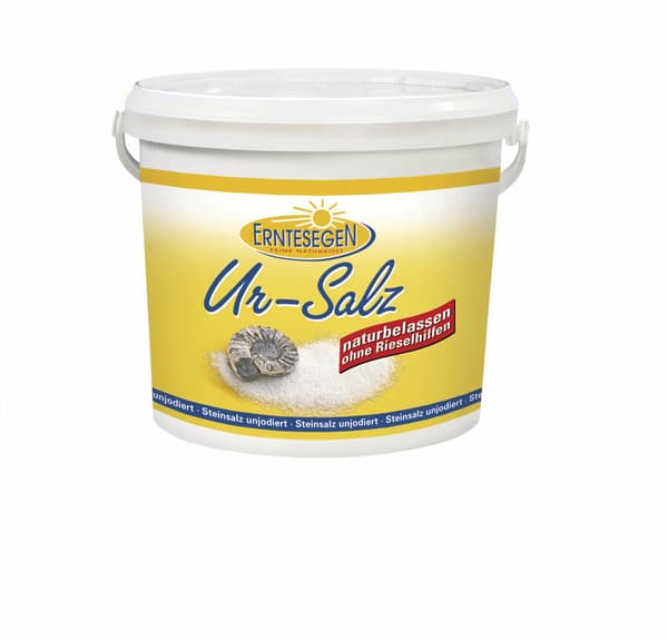 Erntesegen alkuperäinen suola luonnollinen, 12kg