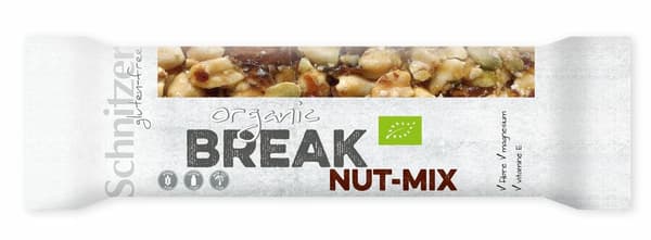 24 x Schnitzer Glutenfri Bio Break Nut-Mix, 40g