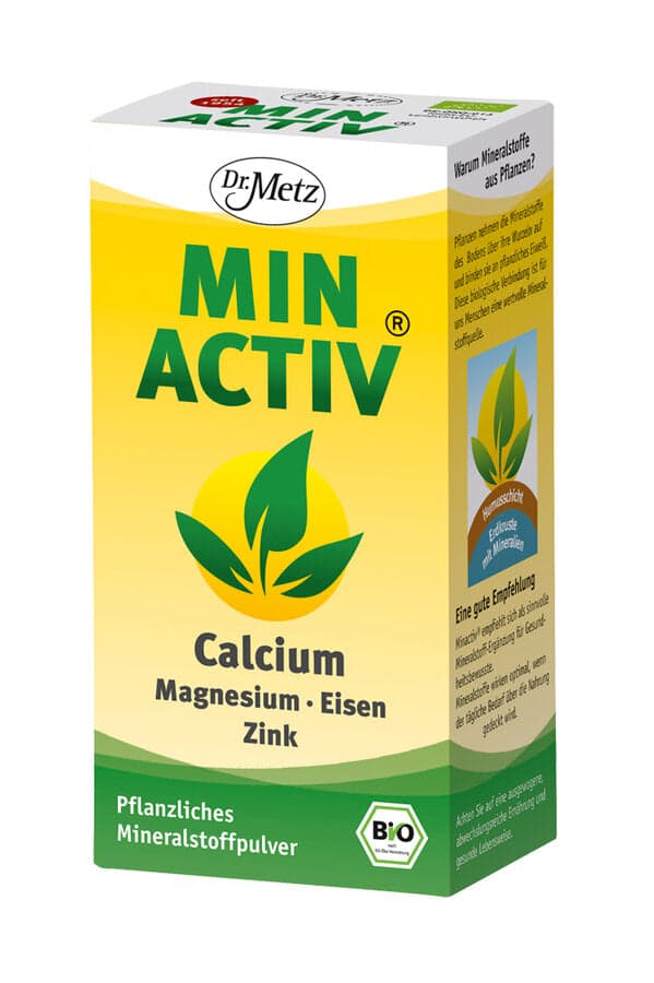 Dr. Metz Minactiv® - Grundlæggende mineraler, 250g