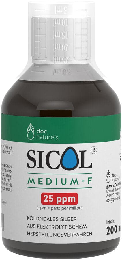 Health &amp; Life Doc Nature&#39;s Sicol® Medium-F (25 ppm), 200 ml