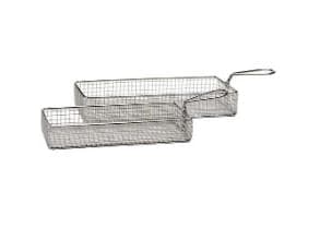 Serveringskurv Mini Friture 21.5x10.5x3.5 cm Rustfri stål,6 stk/pk