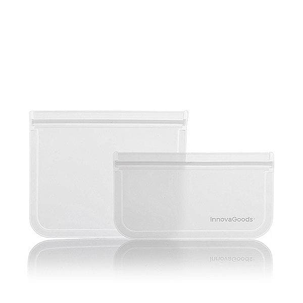 10-Pack - Matpåsar / Matförvaring Påsar - Återanvändbara