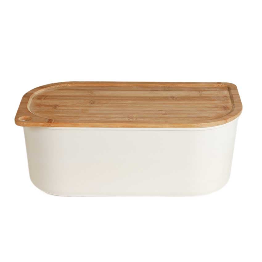 Brödlåda med lock i bambu