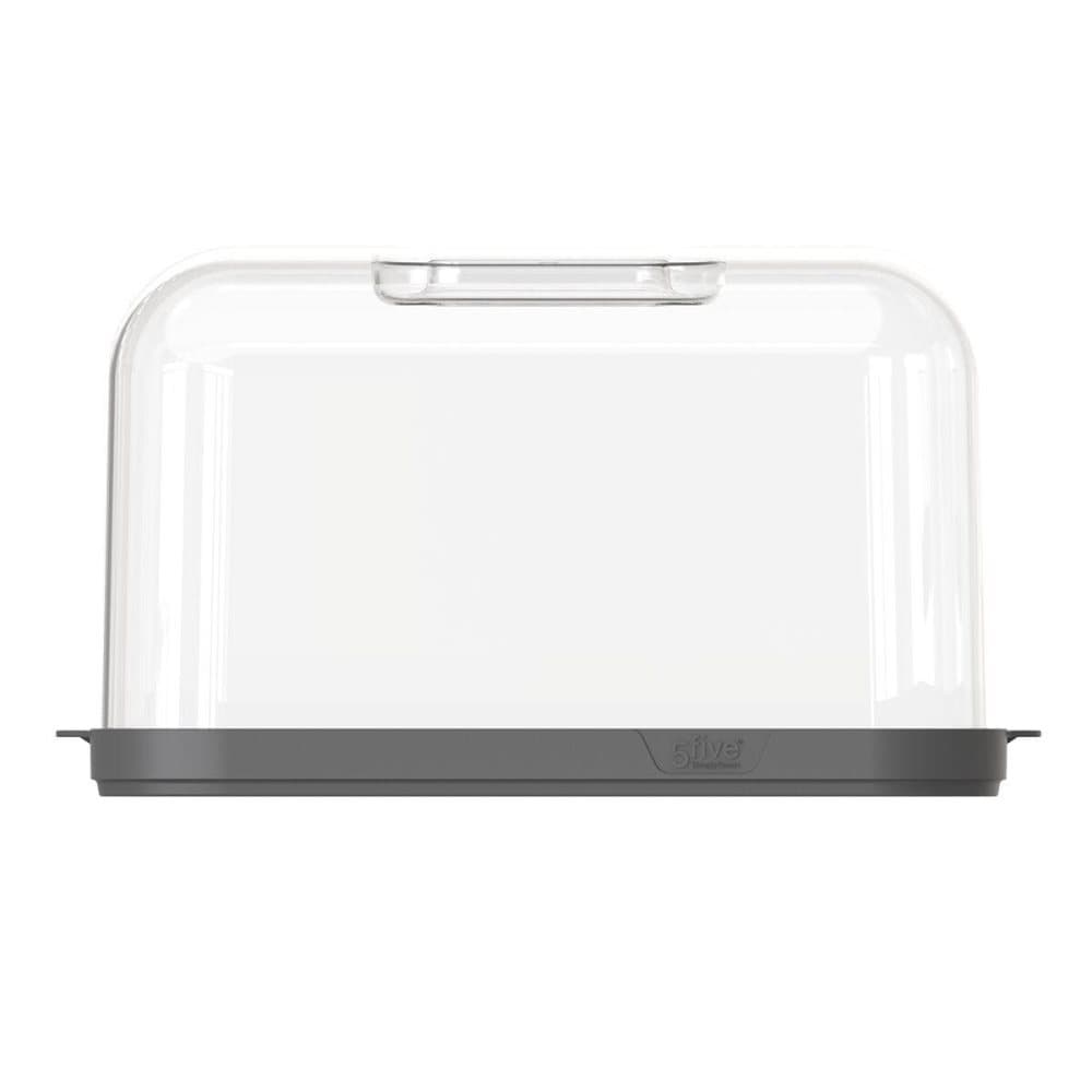 Brödlåda i plast och bambu