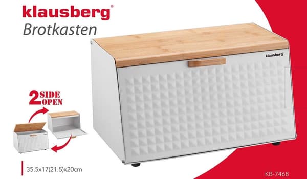 DOBBELTSIDET ST?L OG TR?TASKE KLAUSBERG KB-7468