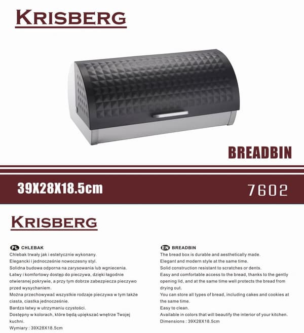 ST?LBRYTARE MED KOLLISIONSFRI LOCK KRISBERG DIAMOND KS-2602