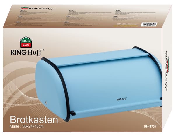 Stål, blå KINGHoff havesæk