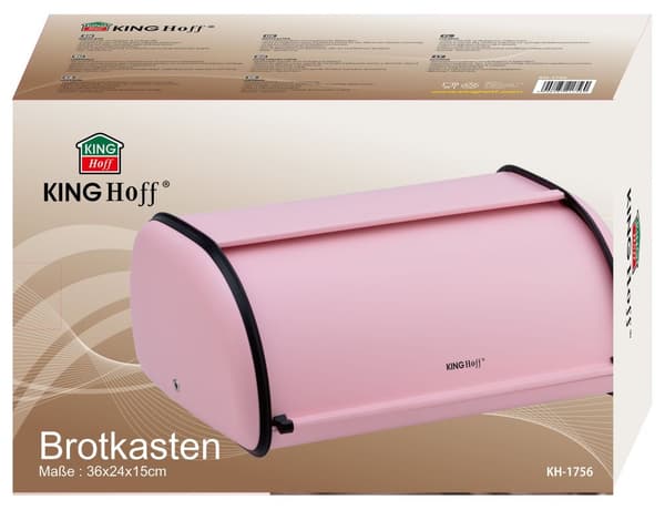 Stål, pink KINGHoff havesæk