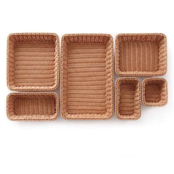 Korg, brödbricka, bröd, frukt, förstärkt, GN1/2 - Hendi 426692