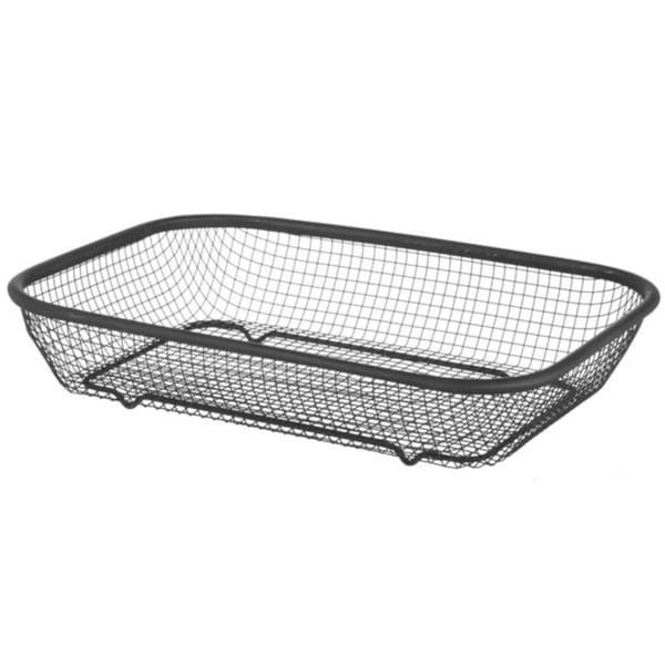 Trådkorg för servering av bröd och frallor 295x220x60 mm svart - Hendi 425558