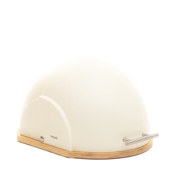 Brödlåda | DARVIN | rund beige | 37x26x22 cm | 844787
