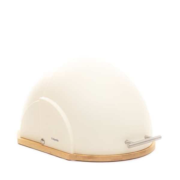 Brödlåda | DARVIN | rund beige | 37x26x22 cm | 844787