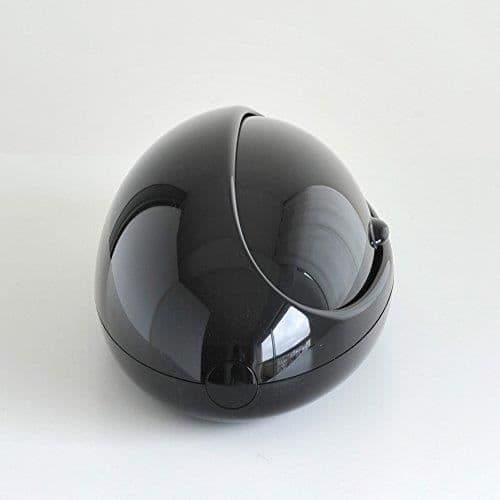 Alessi | Gnam ASG22 B - Designerbrödlåda med termoplastisk hartslock, svart ASG22 B