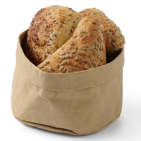 Kraftpapirpose til brød Beige Hendi 429228