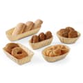 Miniatyrbillede 2 af 2: Brødkurv i polyrattan, oval, 375x140x70 mm - Hendi 426906