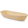 Miniatyrbillede 1 af 2: Brødkurv i polyrattan, oval, 375x140x70 mm - Hendi 426906