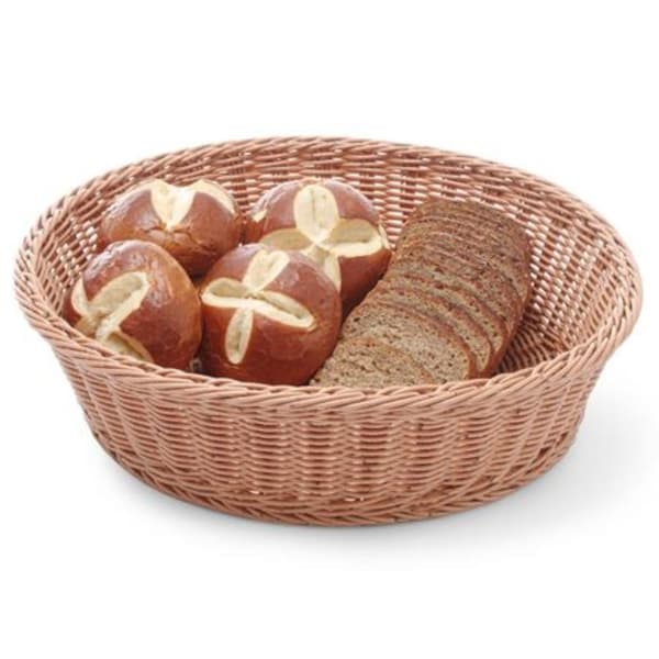 Buffet esittelykori leipälle, pyöreä, ruskea, halkaisija. 400 mm - Hendi 426999
