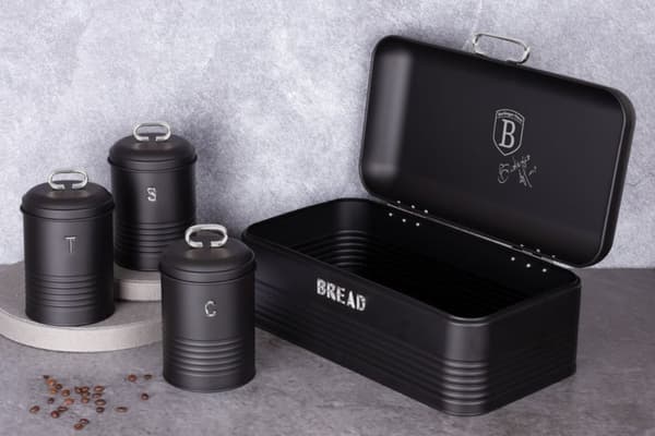 ST?LSASKE MED 3 BEHOLDERE BERLINGER HAUS SORT S?LV BH-6754