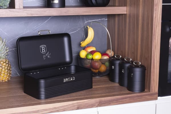 ST?LSASKE MED 3 BEHOLDERE BERLINGER HAUS SORT S?LV BH-6754