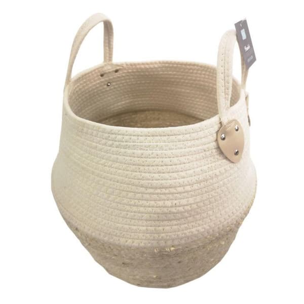 KORG (0) 38 x HT 34 CM BOMULL+MAJSFIBRE VIT OSINELLA (0) 38 x H 34 CM