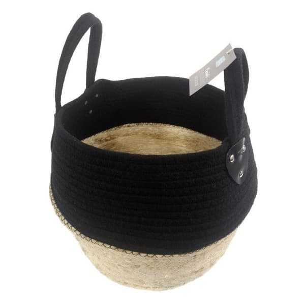 KORG (0) 32 x HT 28 CM BOMULL+MAJSFIBRE SVART OSINELLA (0) 32 x H 28 CM