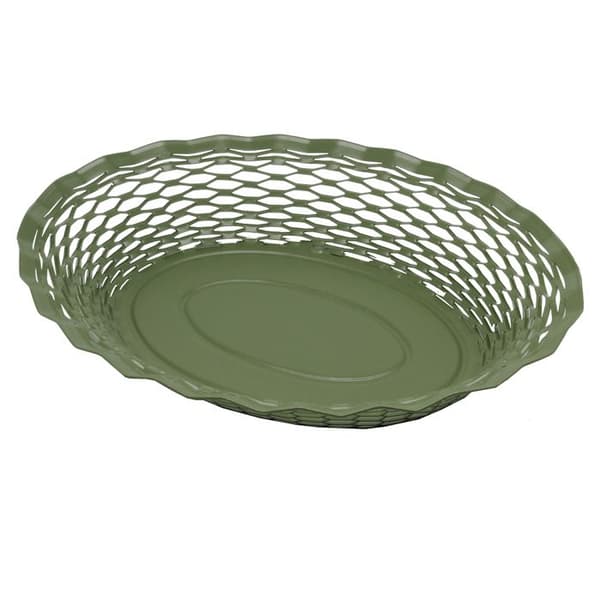 Brödkorg - ROGER ORFEVRE - Kaki - 30x24 cm - Rostfritt stål - Praktisk och elegant