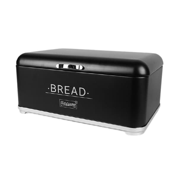 Brødkurv Feel Maestro MR-1677-AR Hvid/Sort Rustfrit stål 34,5 x 16,5 x 25 cm