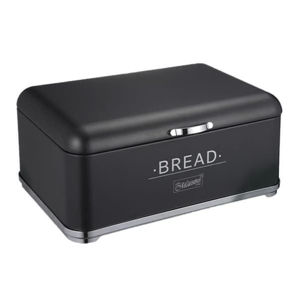 Brødkurv Feel Maestro MR-1677-AR Hvid/Sort Rustfrit stål 34,5 x 16,5 x 25 cm