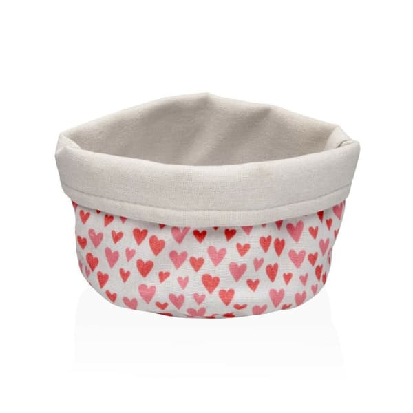 Brödkorg Versa Amore Hjärtan 14 x 10 x 17 cm