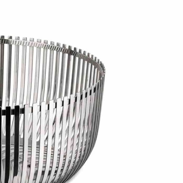 Corbeille - Alessi - 24 cm - Rostfritt stål - Skål - Vuxen