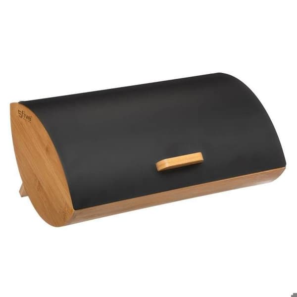 Brödkorg - 5five - Svart - Bambu - 32 cm - Nutida - Design