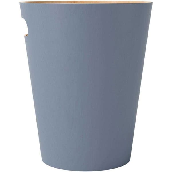 Träker i trä - UMBRA - Modell med handtag - Diameter 23 cm - Höjd 28 cm - Kapacitet 7.5L