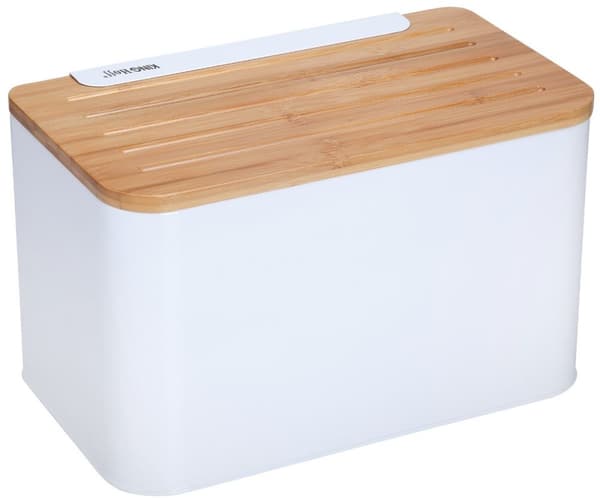 BRÖDSLÅDA MED BRÄDD VIT KINGHOFF KH-1072