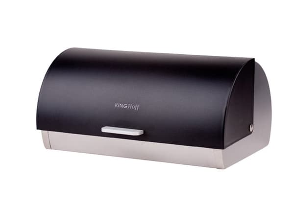 Kinghoff 3208 - Broodtrommel - zwart Kinghoff 3208 - Broodtrommel - zwart