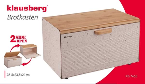 KLAUSBERG KB-7465 DOBBELT-SIDET BRØDÆSKE
