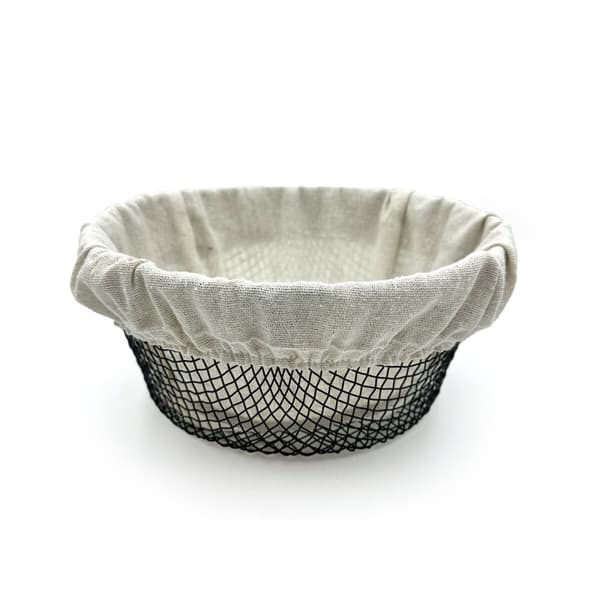Brødkurv Metal 23 x 23 x 10 cm (12 enheder)