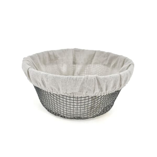 Brødkurv Metal 23 x 23 x 10 cm (12 enheder)
