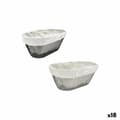 Pikkukuva 1 / 5: Leipäkori Metalli Ovaali 25 x 13 x 10 cm (18 osaa)