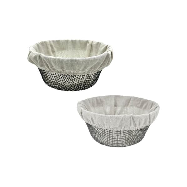 Brödkorg Metall 23 x 23 x 10 cm (12 antal)