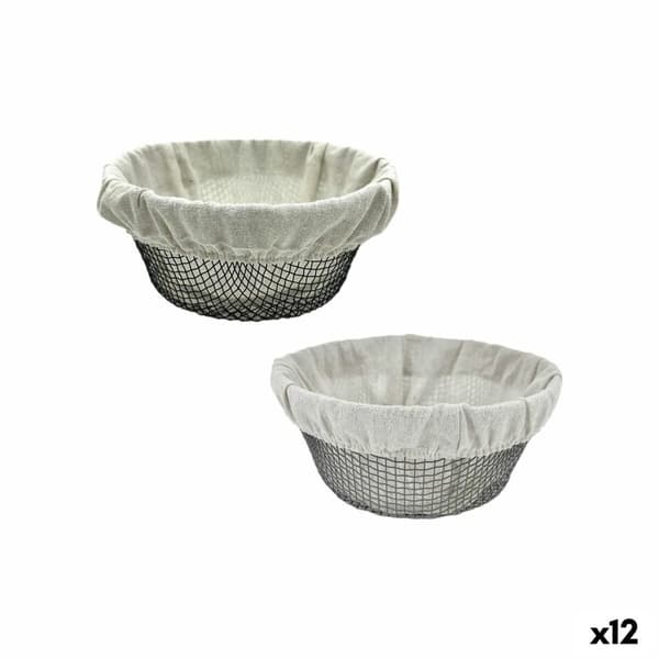 Brödkorg Metall 23 x 23 x 10 cm (12 antal)