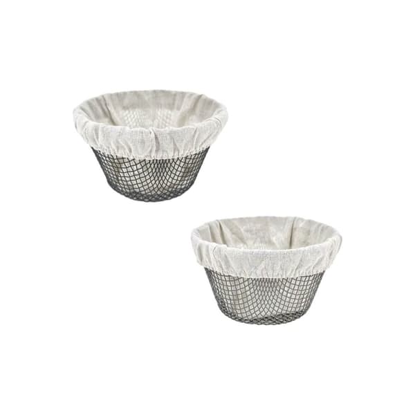 Brödkorg Metall 18 x 18 x 10 cm (24 antal)